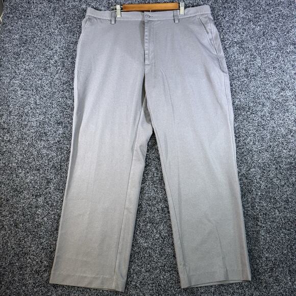 Footjoy FJ Chino Golf Straight‎ Leg Pants Men's Size 40x32 , Light Gray - Picture 1 of 9